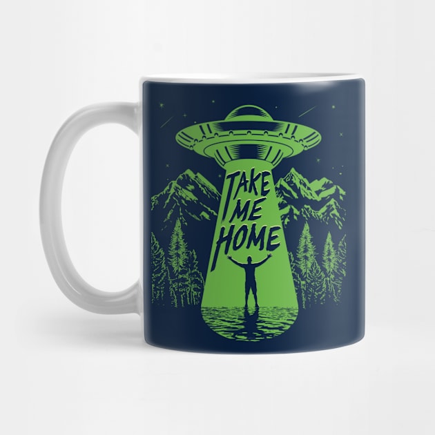 Take Me Home UFO by Green Splash